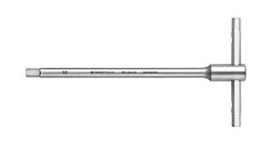 Hex Screwdriver with Sliding T-Handle, 10 mm, 270mm